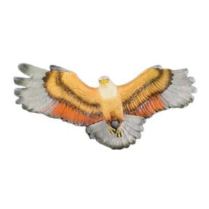 VTG 1970 Bossons Fraser Art Bald Eagle Bird Sculpture Wall Plaque Hanging Decor